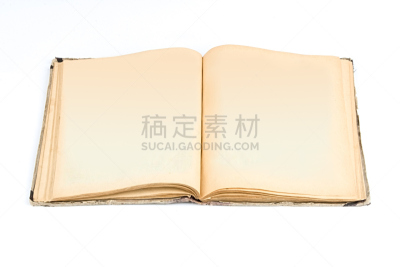 空白的,旧约书,空的,两个物体,一个物体,对称,撕破的,古董,古典式,纹理