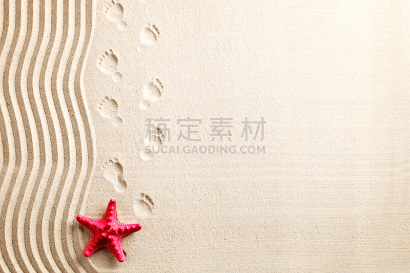 沙子,夏天,海洋,背景,水,美,留白,边框,水平画幅,档案