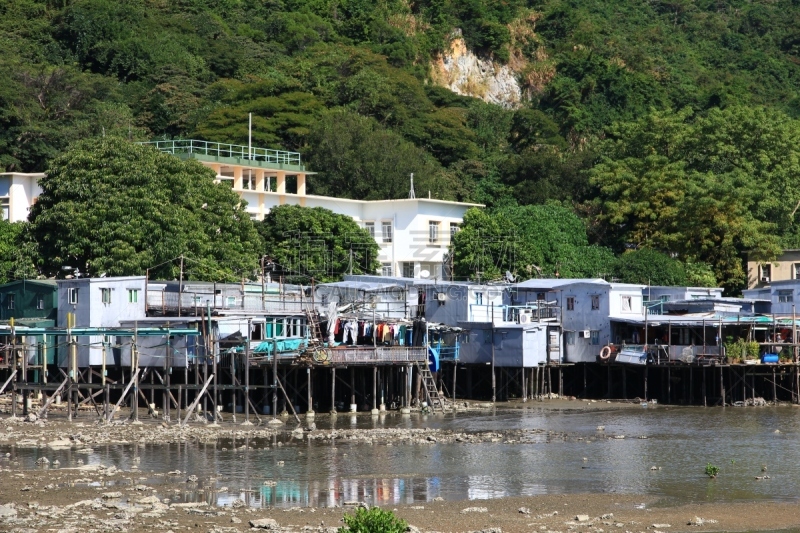 大澳,渔镇,水平画幅,运河,旅行者,户外,城镇,渔业,宁静,旅游目的地