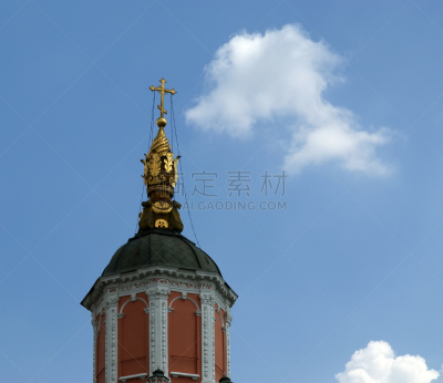莫斯科,俄罗斯,大天使迦百利,水平画幅,形状,旅行者,户外,图像,著名景点