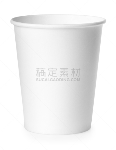 一次性杯子,白色,分离着色,垂直画幅,留白,新的,纸板,饮料,干净,特写