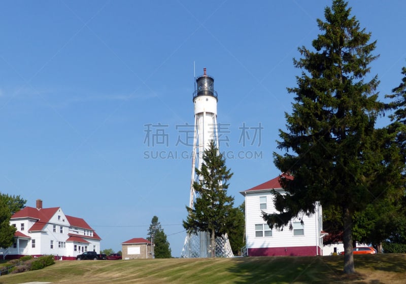 斯特金湾,海岸安全人员,车站,美国,水平画幅,国门县市,无人,摄影
