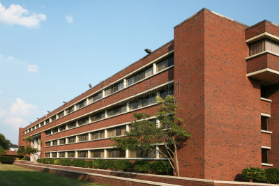 大学,宿舍,社区学院,打火石,密执安,学校公寓,水平画幅,无人,草坪,现代