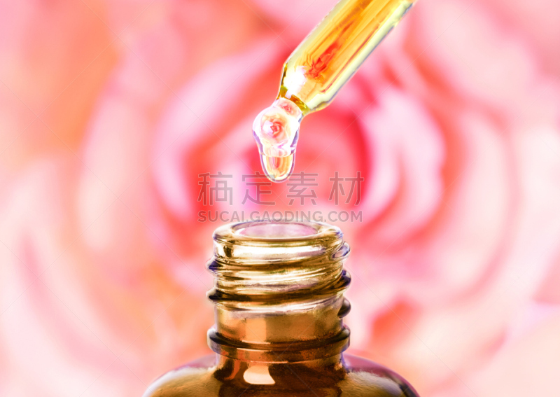 水,瓶子,芳香疗法,吸液管,石油,玫瑰,芳香的,纯净,spa美容,健康