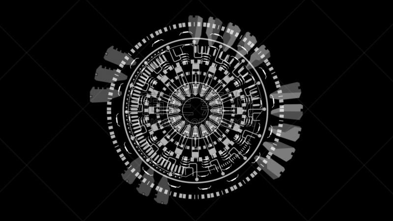 医学扫描仪器,技术员,四元素,未来,全息图,水平画幅,无人,泰国,明亮,图形界面