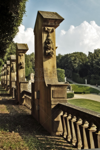 波波里花园,francesco i de' medici,皮蒂宫,奥尔特,矫饰主义,16世纪风格,垂直画幅,建筑,正上方视角,佛罗伦萨