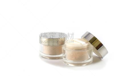 彩妆,扑面粉,个人随身用品,美,水平画幅,美人,组物体,化妆用品,白色,容器
