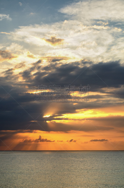 牙买加蒙特哥贝湾,牙买加,海洋,在上面,旅途,热,云景,华贵,海港,热带气候