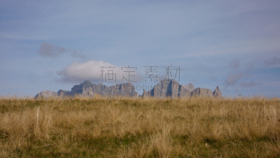 灰色,夏天,瑞士,黄色,阿尔卑斯山脉,地形,山顶,山,草地,尖峰