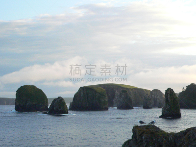 千岛群岛,俄罗斯,悬崖,海洋,色丹岛,萨哈林州,水,天空,美,褐色