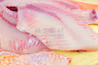 罗非鱼,红色,鲻鱼,鲑,水平画幅,无人,生食,海产,动物身体部位,特写