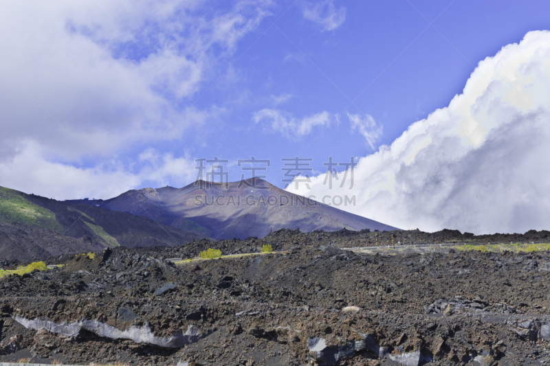 熔岩,黑色,埃特纳火山,天空,公园,水平画幅,无人,火山地形,风险,户外