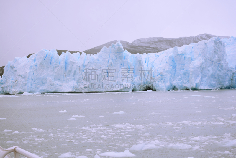 冰河,智利,非凡的,巴塔哥尼亚,水,天空,水平画幅,地形,雪,无人