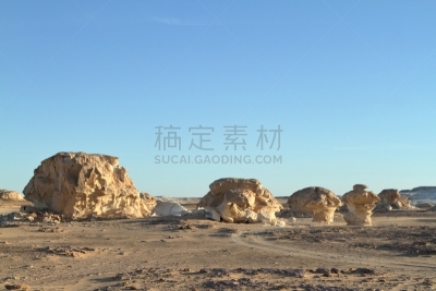 白色沙漠,法拉夫拉,埃及,撒哈拉沙漠,利比亚沙漠,自然,悬崖,水平画幅,地形,岩石
