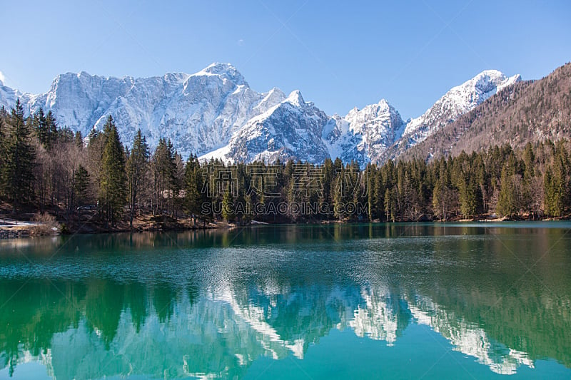 湖,阿尔卑斯山脉,自然,水,天空,美,水平画幅,绿色,地形,无人