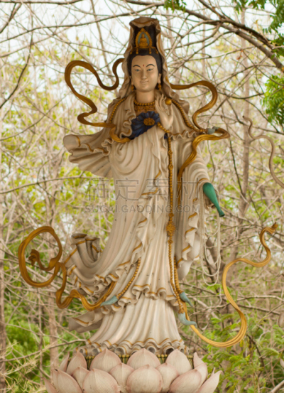 雕像,洛姆,观音菩萨,女神,垂直画幅,美,灵性,艺术,美人,古典式
