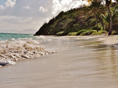 海滩,圣文森特和格林纳丁斯,加勒比海地区,无忧无虑,图像,海洋,无人,水,加勒比海,户外