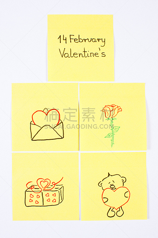符号,情人节,纸,垂直画幅,绘画插图,形状,玫瑰,熊,仅一朵花,想法