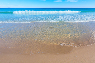 海滩,地中海,自然美,西班牙,阿利坎特,圣胡安,水,天空,白色海岸,水平画幅
