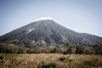 康塞普西翁,尼加拉瓜,岛,火山,看风景,马那瓜,自然,湖岸,水平画幅,山