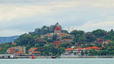 风景,鼓浪屿,中国,岛,建筑结构,亚洲,安静,房屋,图像,日光
