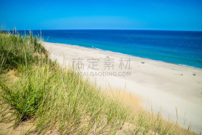 马萨诸塞,马可尼海滩,柯德角,云景,海港,大西洋,著名景点,海岸线,波浪,岩石
