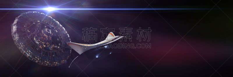 太空,太空船,交通,空间站,空的,天空,未来,风,星系,水平画幅