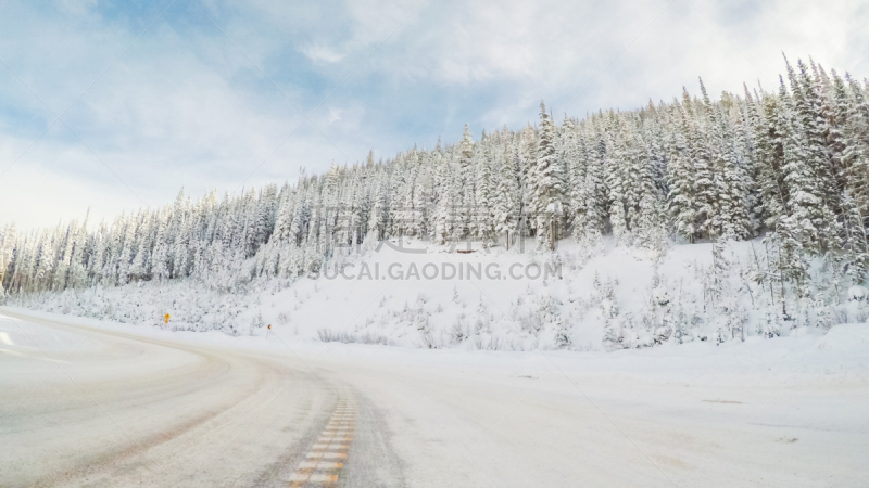 berthoud pass,冬天,科罗拉多州,暴风雨,在上面,自然,从在汽车上的角度拍摄,洛矶山脉,美国,水平画幅