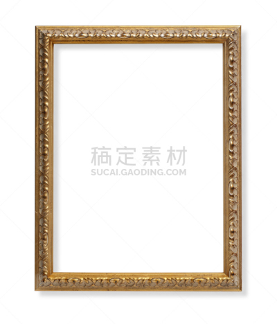 黄金,边框,白色,垂直画幅,空白的,式样,古董,艺术,无人,古老的