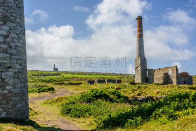 锡矿石,地形,潘维斯,矿坑,兰兹角,land's end,工业革命,铜矿,康沃尔,天空