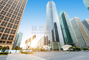 上海,金融,摩天大楼,陆家嘴,中心,天空,未来,新的,外立面,水平画幅