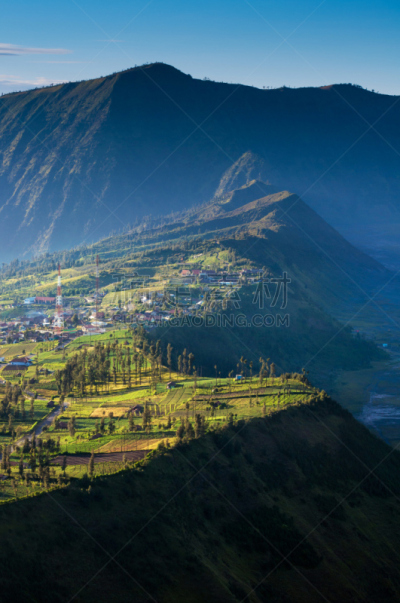 爪哇,婆罗摩火山,东,印度尼西亚,乡村,塞梅鲁火山,滕格尔火山,东爪哇,地震,垂直画幅