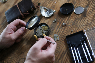 钟,表,40-80年代风格复兴,忙碌,过去,概念,钟表匠,时钟结构,古老的,珠宝