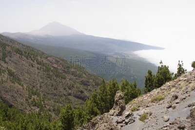 云景,世界遗产,云,皮可德泰德山,沙漠,自然荒野区,户外,一见钟情,符号,富埃特文图拉岛