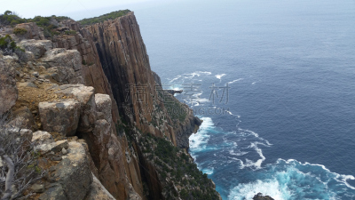 Cape Raoul,斗篷,运动跑道,悬崖,水平画幅,无人,户外,摄影