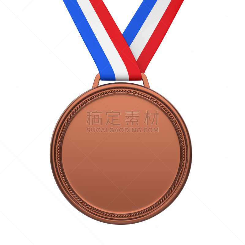 季军,铜牌,分离着色,绘画插图,奥林匹克奖牌,金属,证章,运动,空的,三维图形