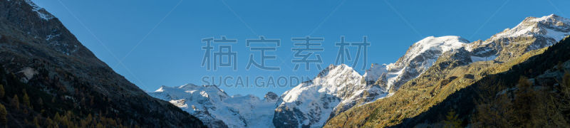 山,天空,水平画幅,迪亚沃勒扎,雪,无人,帕鲁峰,圣莫瑞兹,户外,瑞士阿尔卑斯山