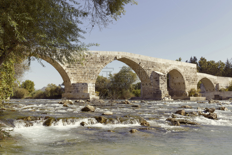Selçuk bridge, Aspendos