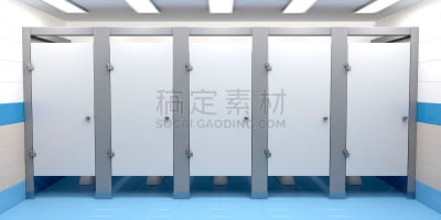 公共厕所,换衣间,住宅房间,浴室,灰色,成一排,水平画幅,形状,无人,蓝色