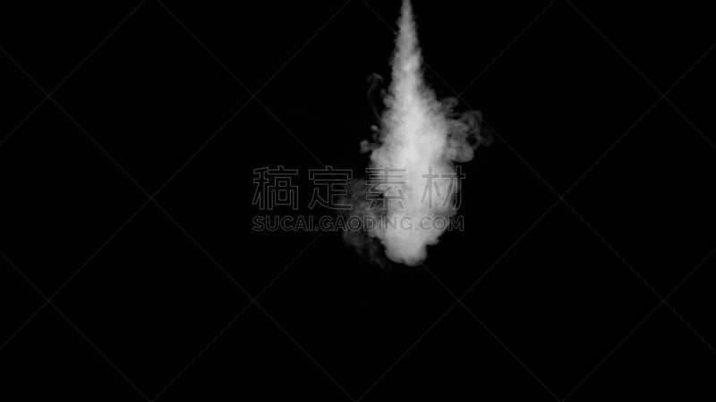 白色,黑色背景,水,人造的,风,艺术,芳香的,水平画幅,形状,湿