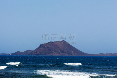 罗博斯角州立保护区,富埃特文图拉岛,岛,日光,拉科鲁尼亚,水,天空,水平画幅,沙子,无人