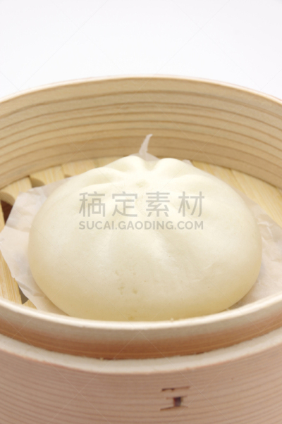 小甜面包,肉,白色背景,垂直画幅,饮食,膳食,中式小笼包,食品,图像,蒸菜