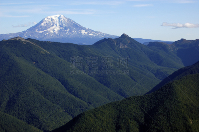 阿达曼山,火警瞭望台,吉福德平肖国家森林,卡斯基德山脉,美国,水平画幅,无人,户外,美洲,华盛顿州