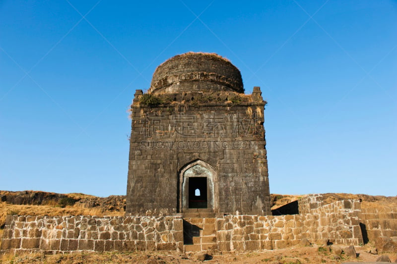 印度,马哈拉施特拉邦,要塞,浦那,坟墓,建筑结构,居住区,环境,建筑物门,著名景点