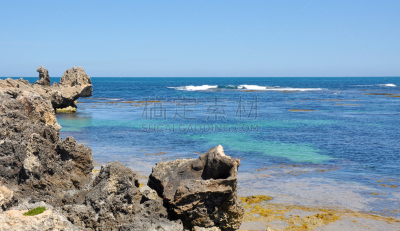 弯的,cape peron,西澳大利亚,水,水平画幅,巨大的,石灰石,旅行者,海岸地形,户外