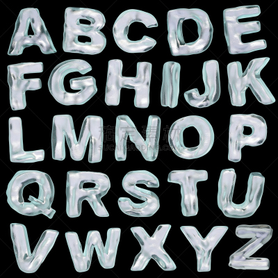 字母,冰,块状,水,寒冷,无人,文字,方形画幅,冻结的,冰晶