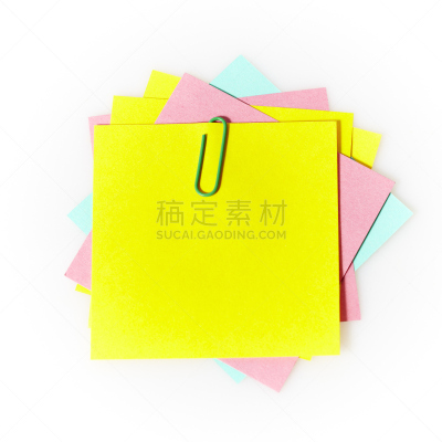色彩鲜艳,留言板,办公室,留白,办公用品,回形针,消息,无人,标签,便签