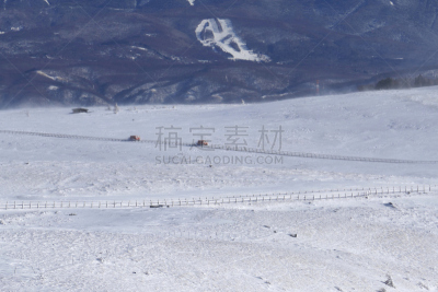 白色,冬天,地球,国内著名景点,寒冷,旅途,安静,美原,长野县,背心