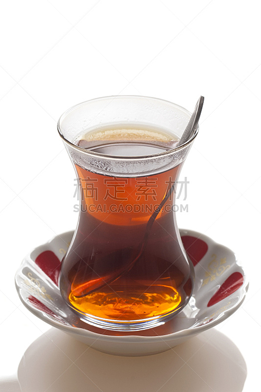 茶,红茶,茶匙,垂直画幅,饮食,无人,玻璃,玻璃杯,饮料,盘子