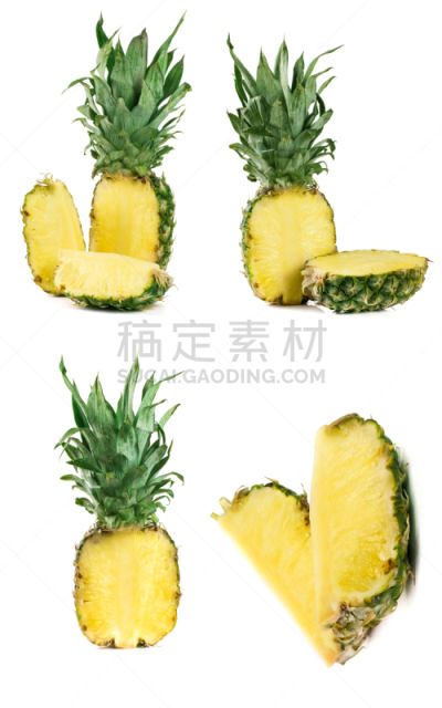 菠萝,白色背景,分离着色,垂直画幅,饮食,无人,有机食品,乌克兰,饮料